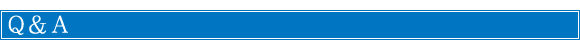 Ｑ＆Ａ